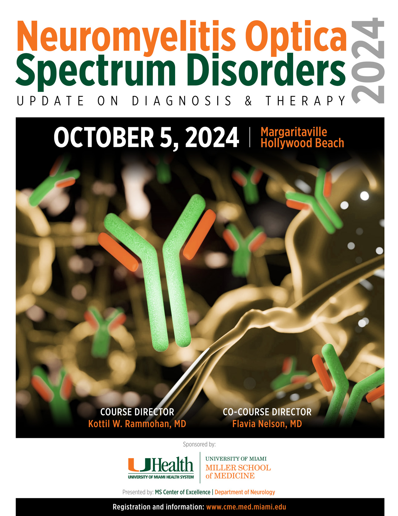 Neuromyelitis Optica Spectrum Disorders 2024:  Update on Diagnosis and Therapy Banner